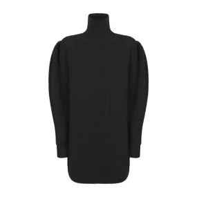 MARIA ANTONIETTA KNIT DRESS Woman Black