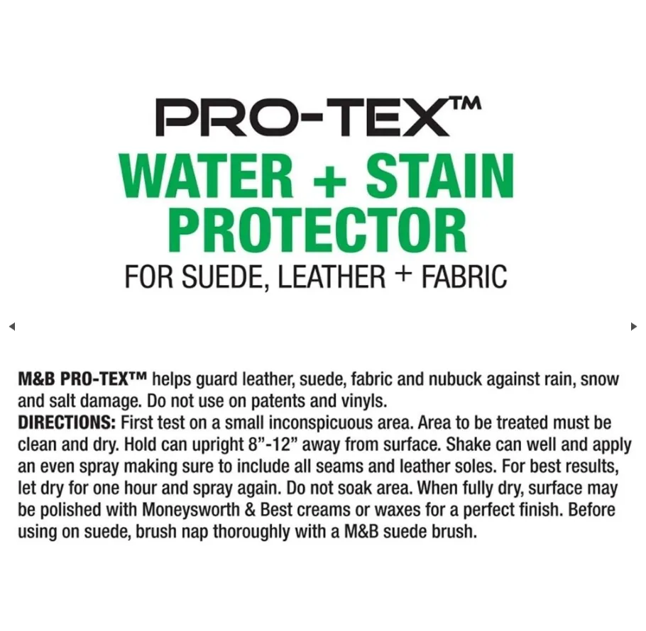 M&B PRO-TEX Waterproofer & Stain Protector