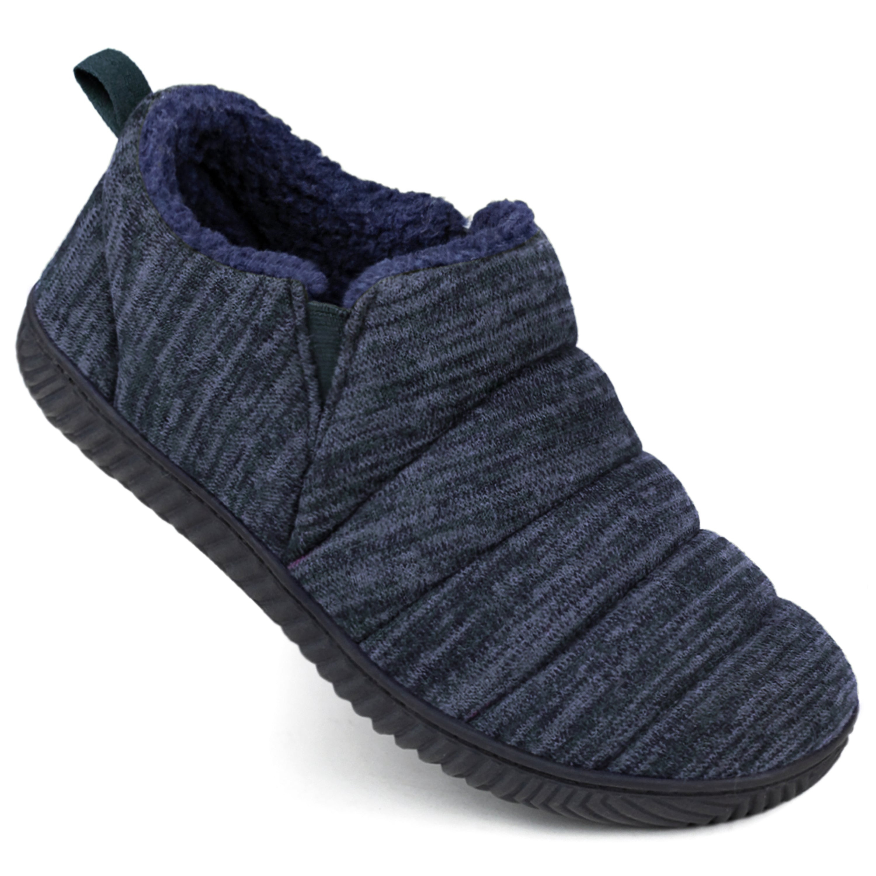 Men's Damien Quilted Faux Fur Lined Bootie Slipper