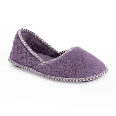 Muk Luks Beverly Slip-On Womens Slip-On Slippers