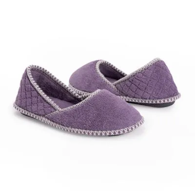 Muk Luks Beverly Slip-On Womens Slip-On Slippers