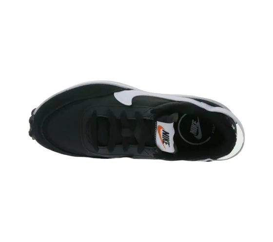 NIKE Waffle Debut women's low-top shoes trendy sneakers with real leather DH9523 002 Black/White