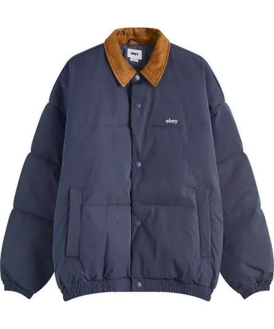 Obey Men's Whispers Padded Jacket