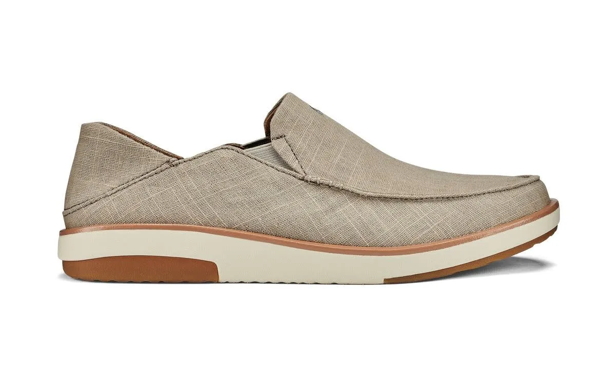 Olukai Mens Kalia Kapa Slip On- Silt Tan