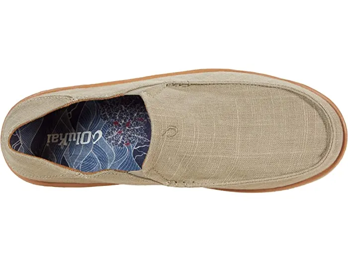 Olukai Mens Kalia Kapa Slip On- Silt Tan