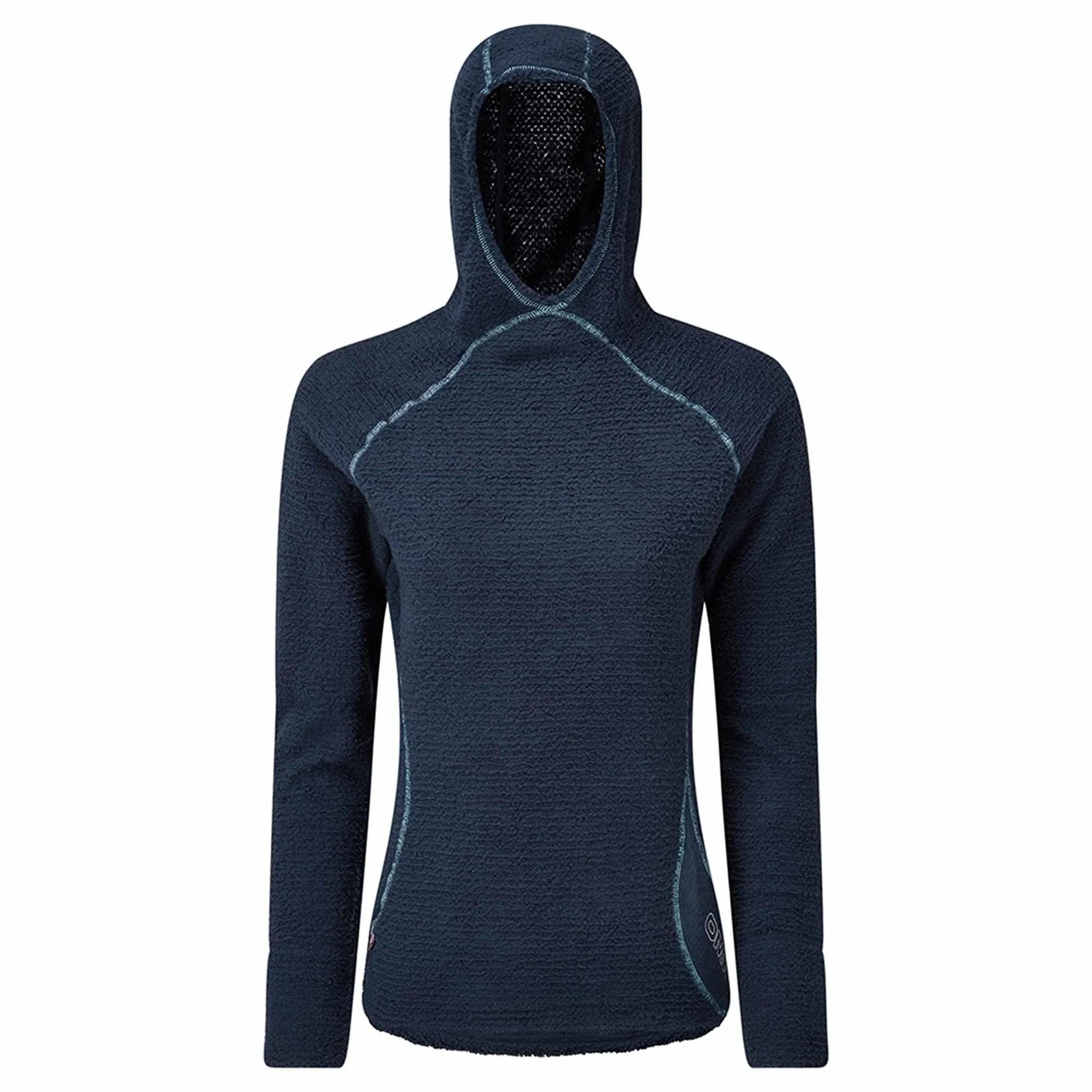 OMM  Core+ Insulated & Sweat Wicking Womens Running Hoodie Navy