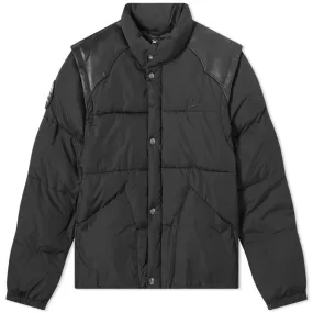 Patta Zip Off Sleeve Puffer JacketBlack