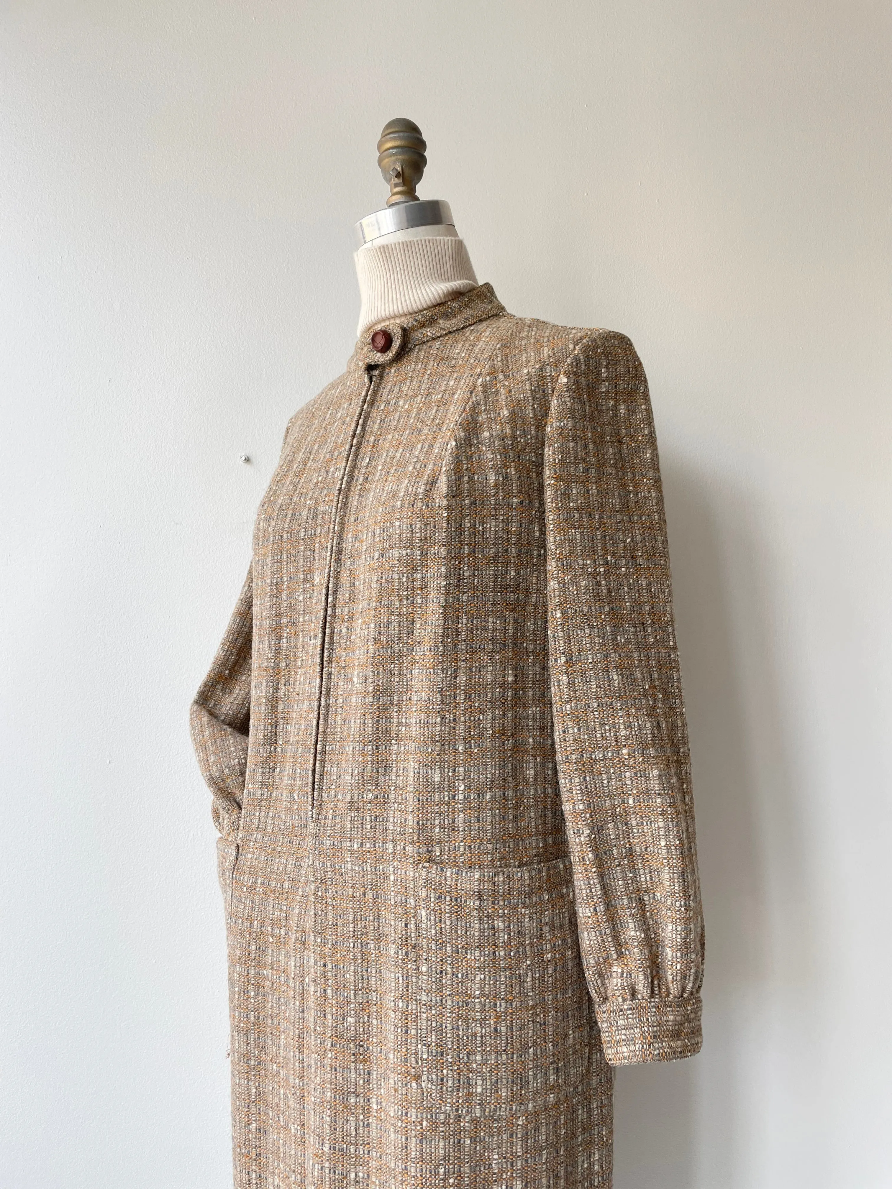 Pendleton 1970s Tweed Tunic Dress