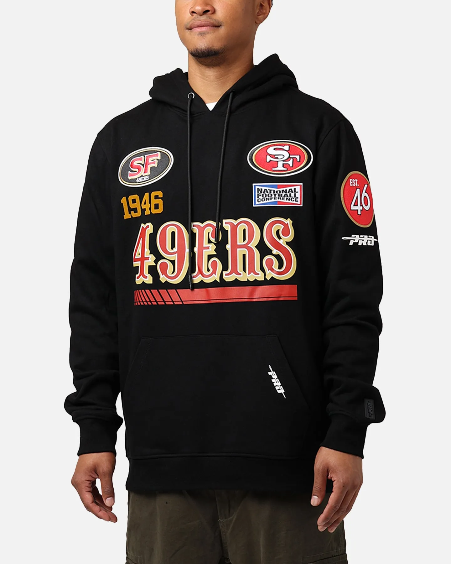 Pro Standard San Francisco 49ers Fast Lane Hoodie Black