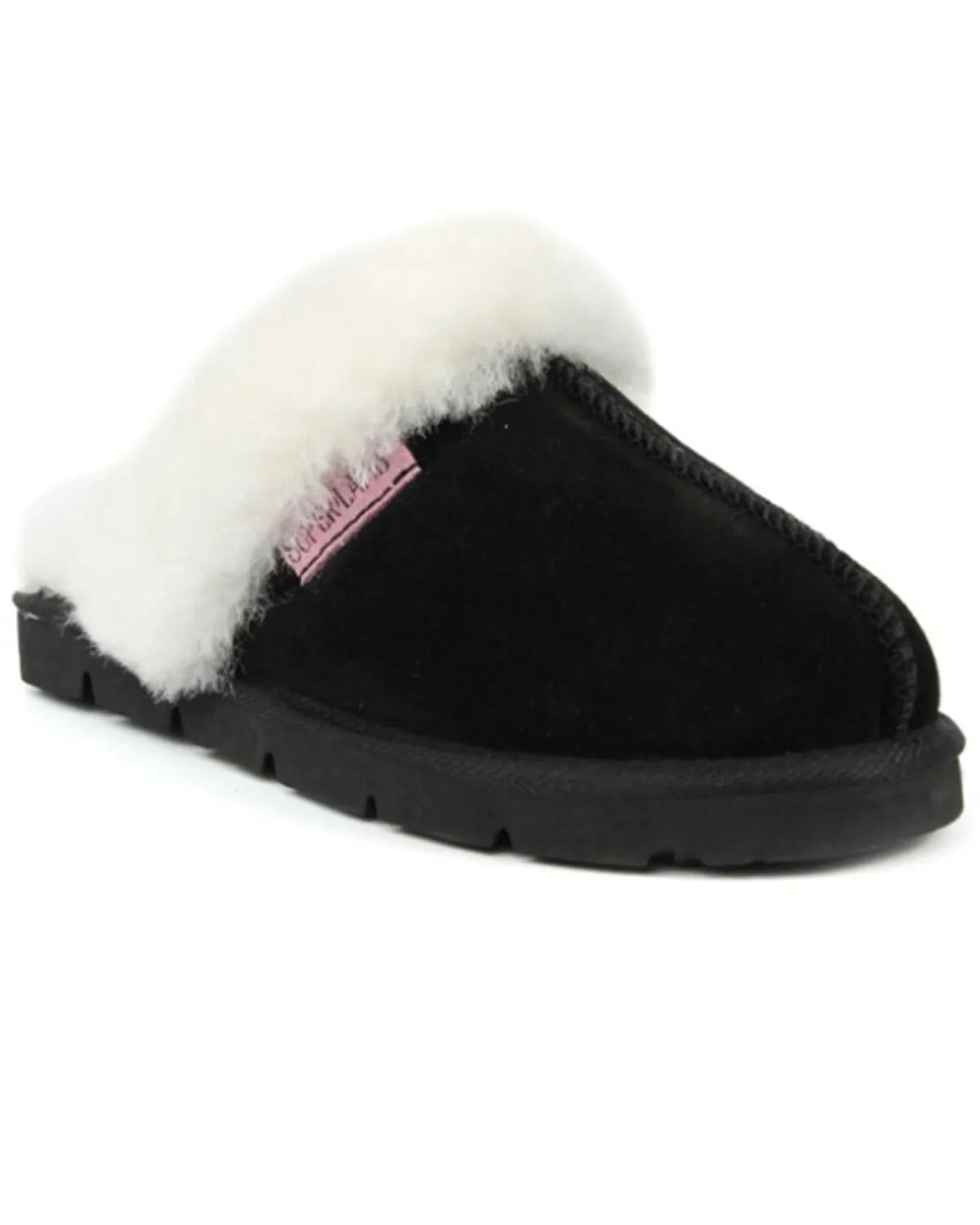 Product Name:  Superlamb Women's Turano Real Hair-On Casual Slipper - Round Toe