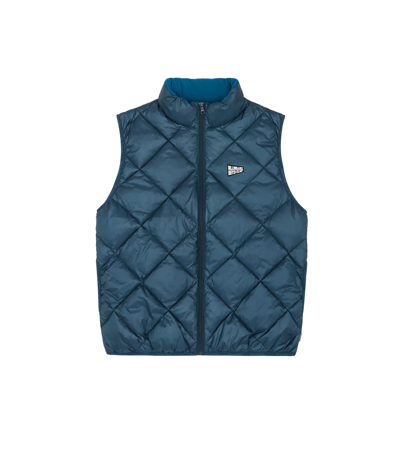 QUILTED LIGHTWEIGHT DOWN VEST - TEAL