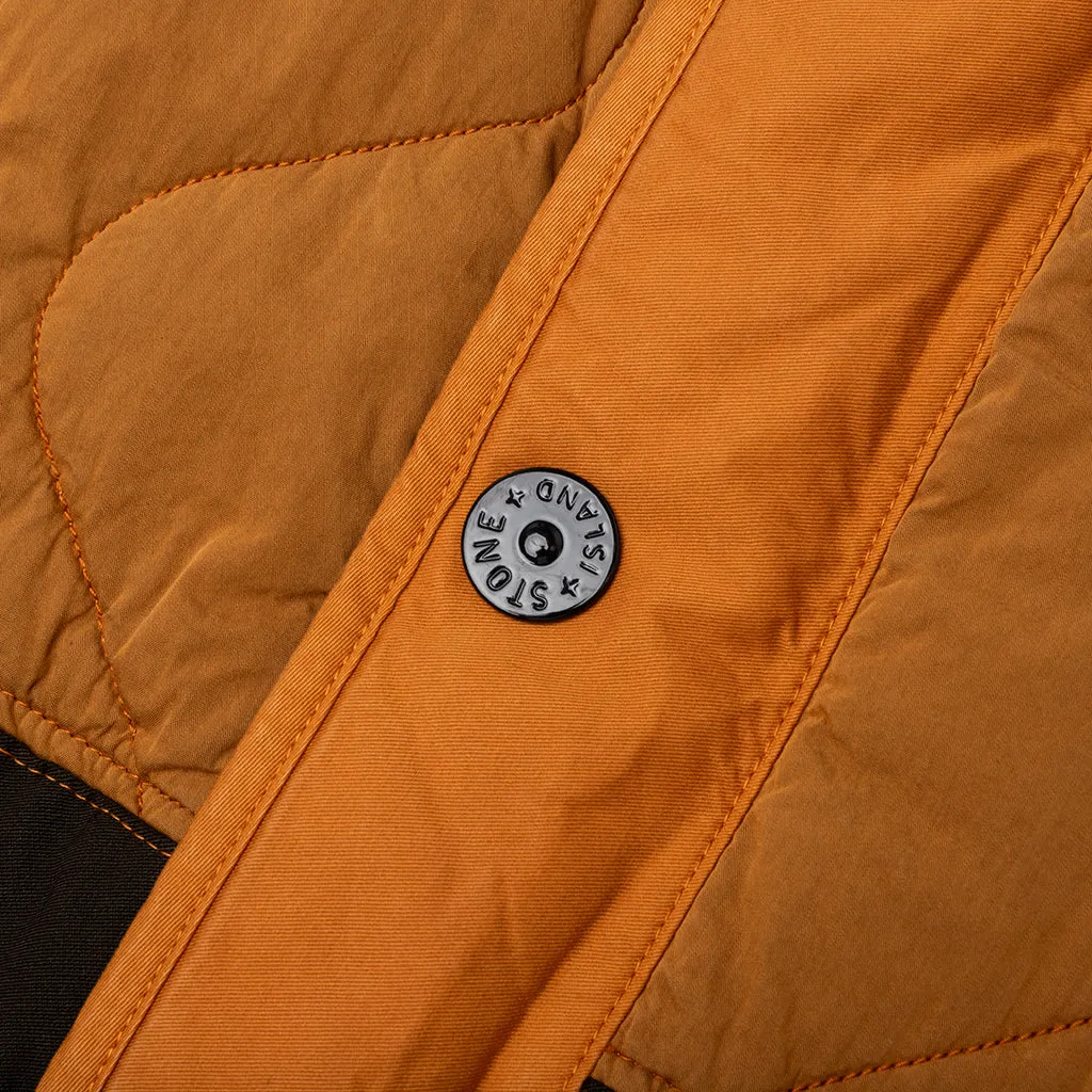 Quilted Vest - Rust