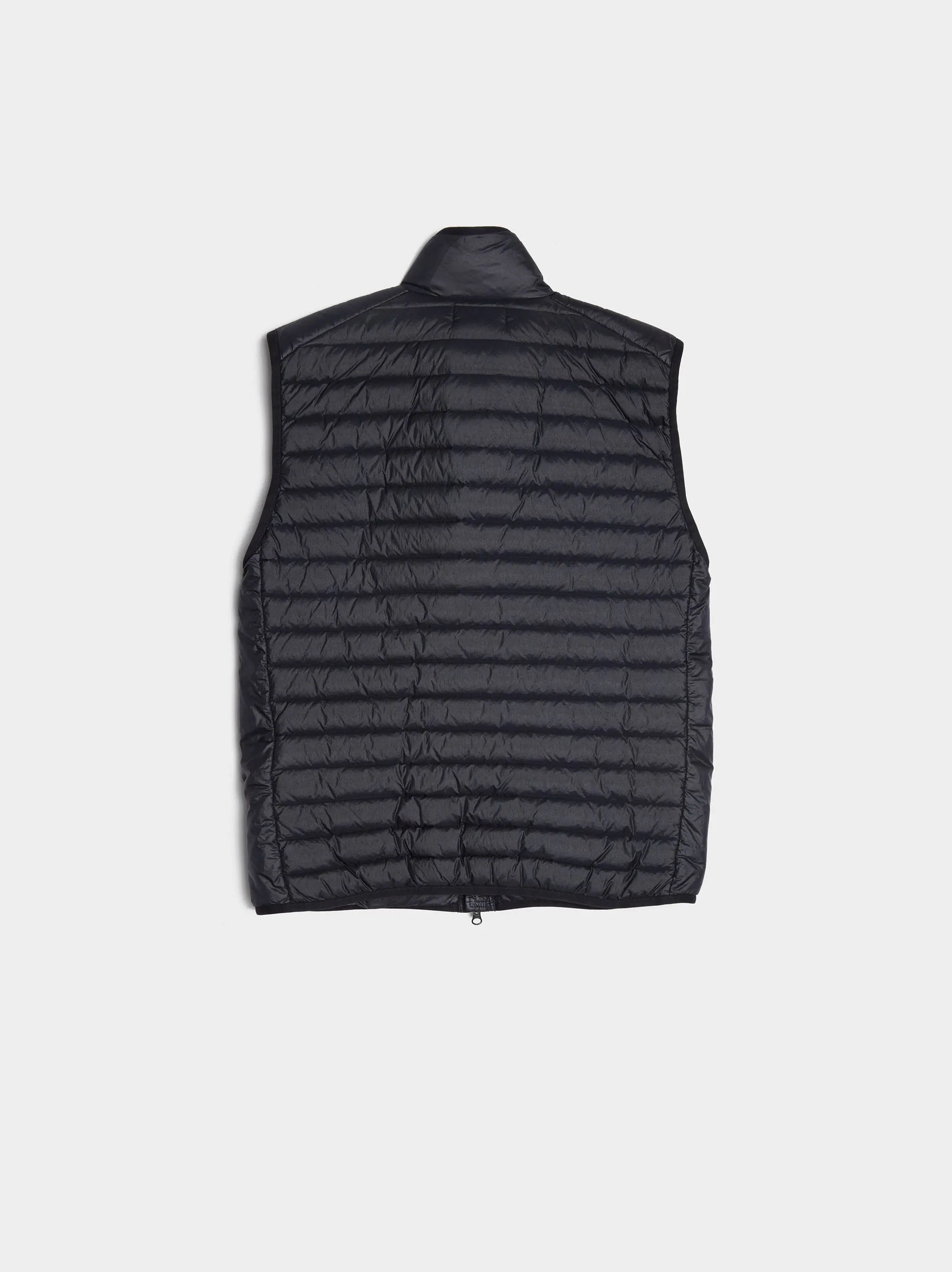 Recycled Light Down Vest, Navy Blue