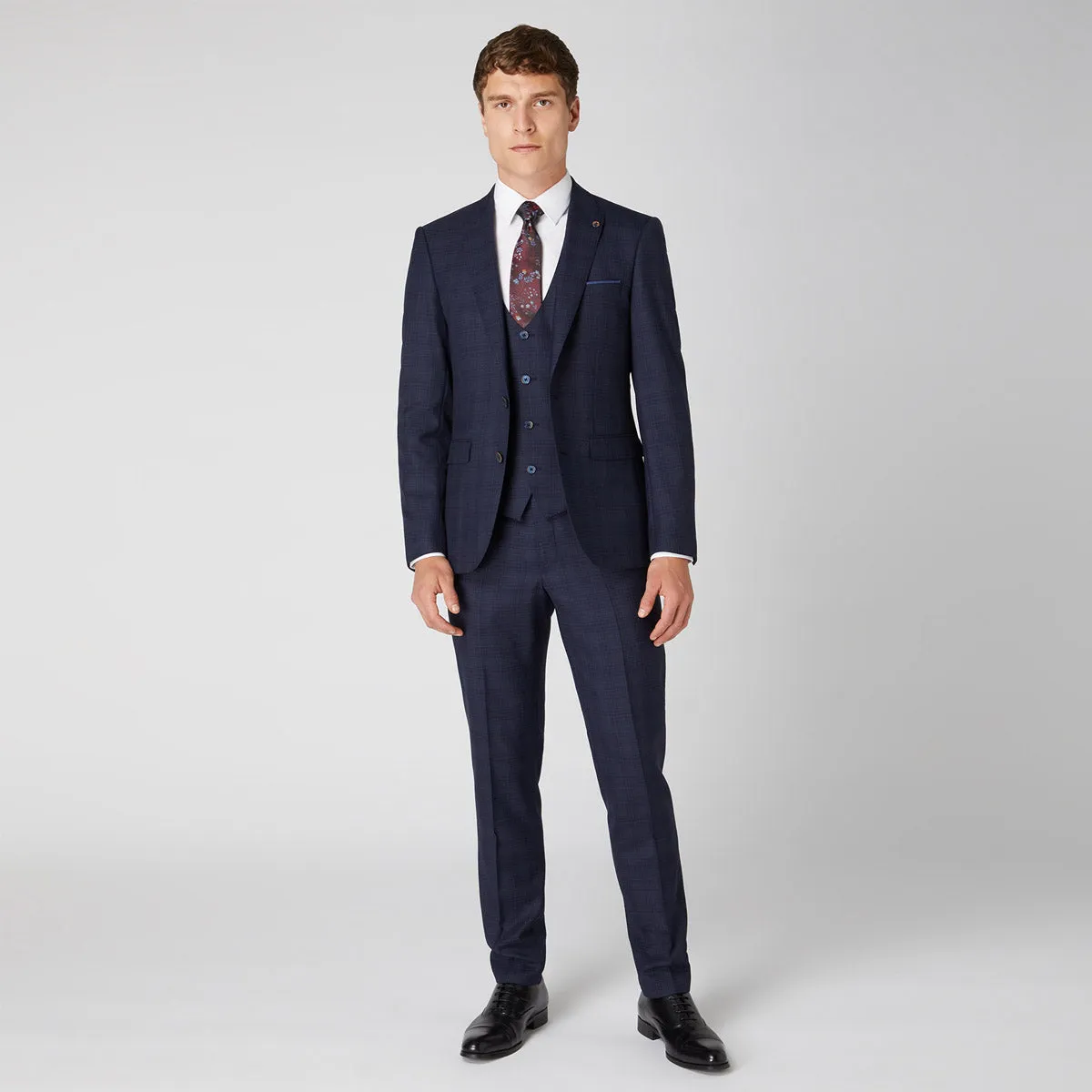 Remus Uomo - 3 Piece Lanito X-Slim Suit in Navy