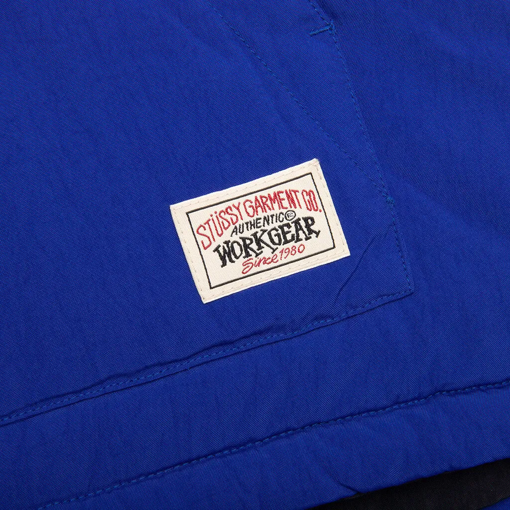 Reverse Down Workgear Vest - Royal