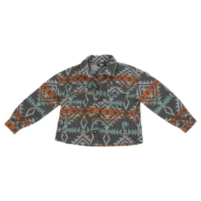 Rewash Women's Navajo Fleece Jacket Shirt