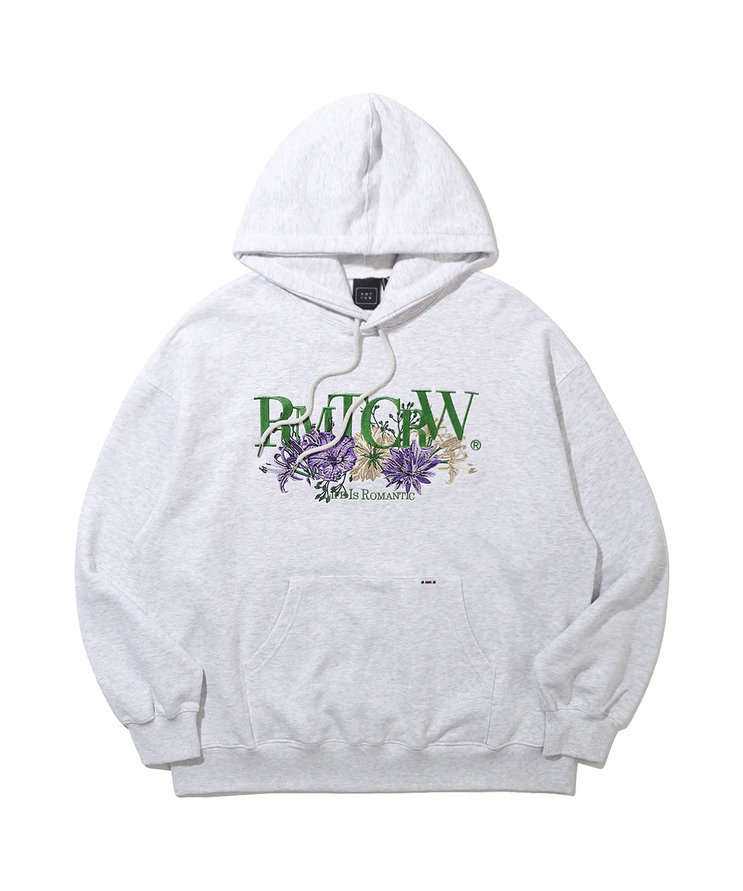 ROMANTIC CROWN  |[ROMANTIC CROWN]★RECENT LOGO FLOWER HOODIE