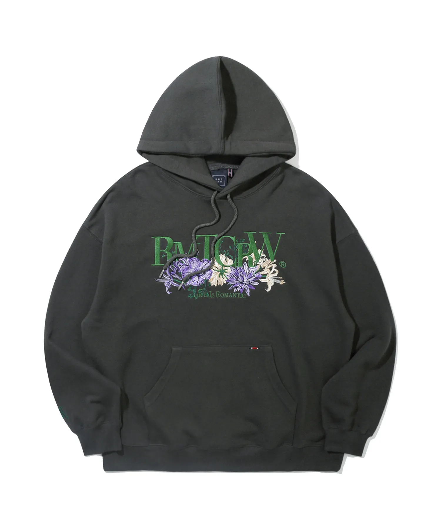 ROMANTIC CROWN  |[ROMANTIC CROWN]★RECENT LOGO FLOWER HOODIE