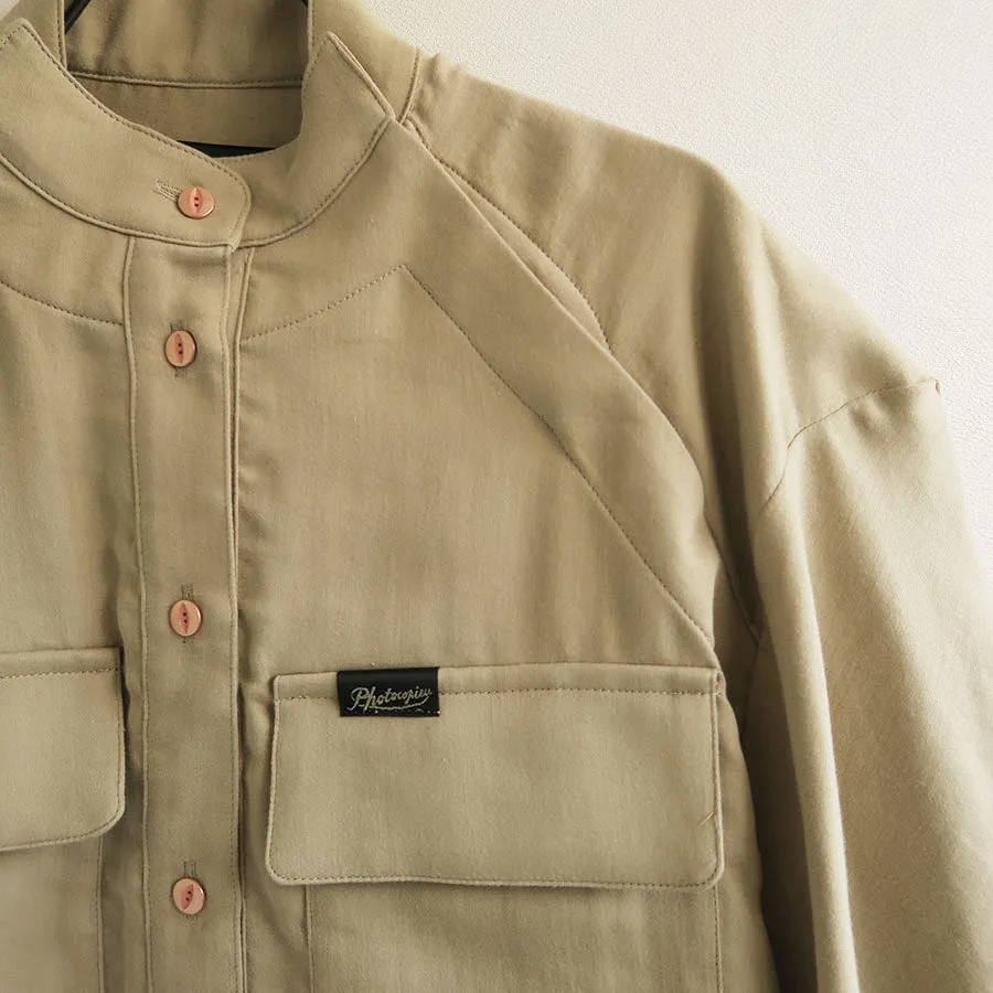 SALE 50%OFF ! 【PHOTOCOPIEU/フォトコピュー】DUTY JACKET SHIRT (NADIA) 232NDA