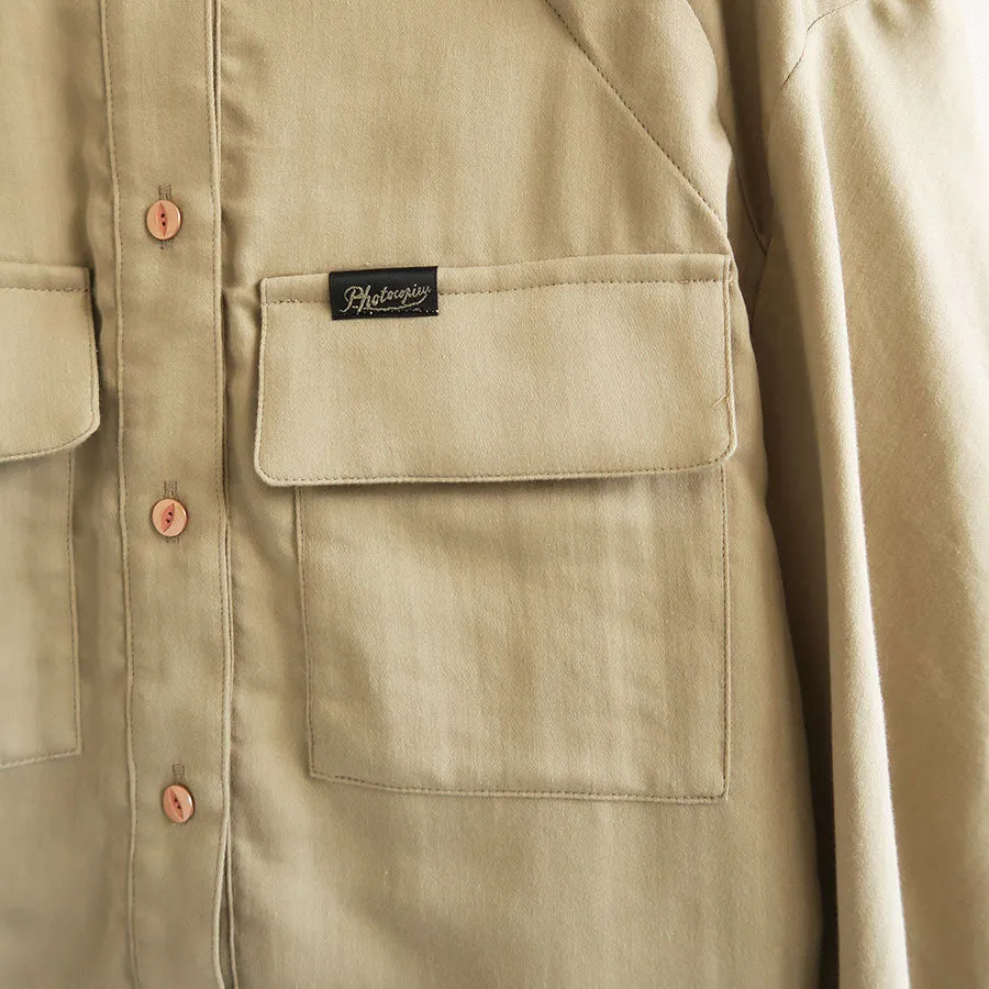 SALE 50%OFF ! 【PHOTOCOPIEU/フォトコピュー】DUTY JACKET SHIRT (NADIA) 232NDA