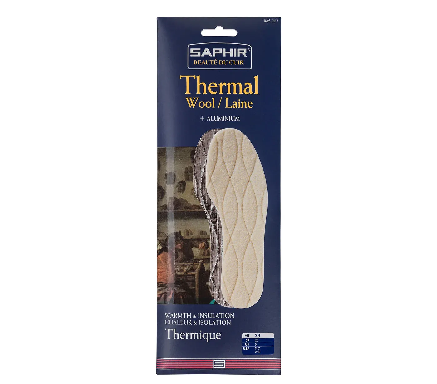 Saphir Thermal Wool insole