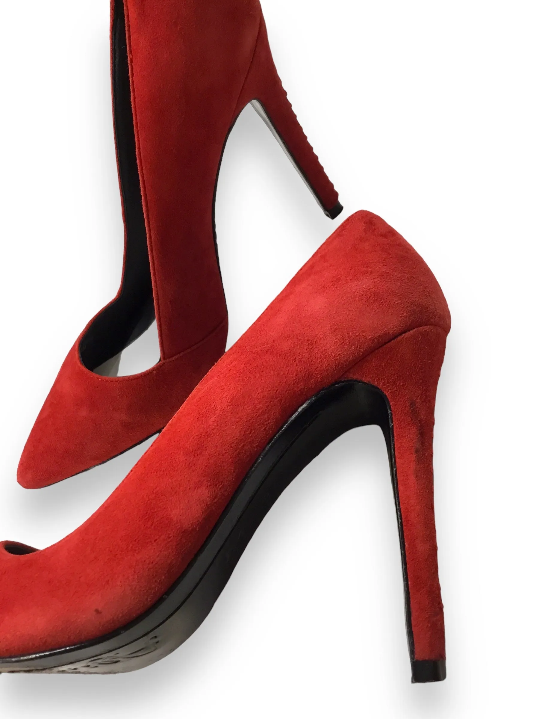 Shoes Heels Stiletto By Alice + Olivia In Red, Size: 7.5