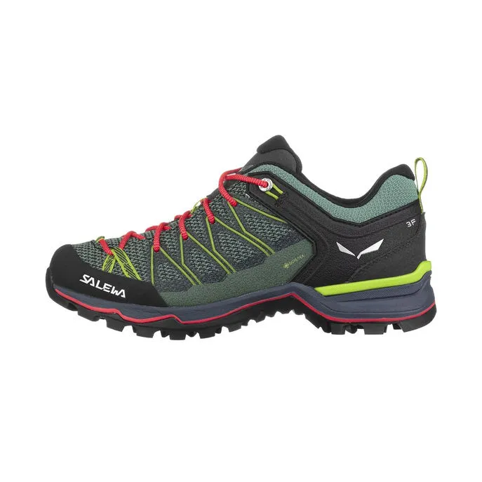 SHOES MOUNTAIN TRAINER LITE GORETEX Woman Feld Green Fluo Coral