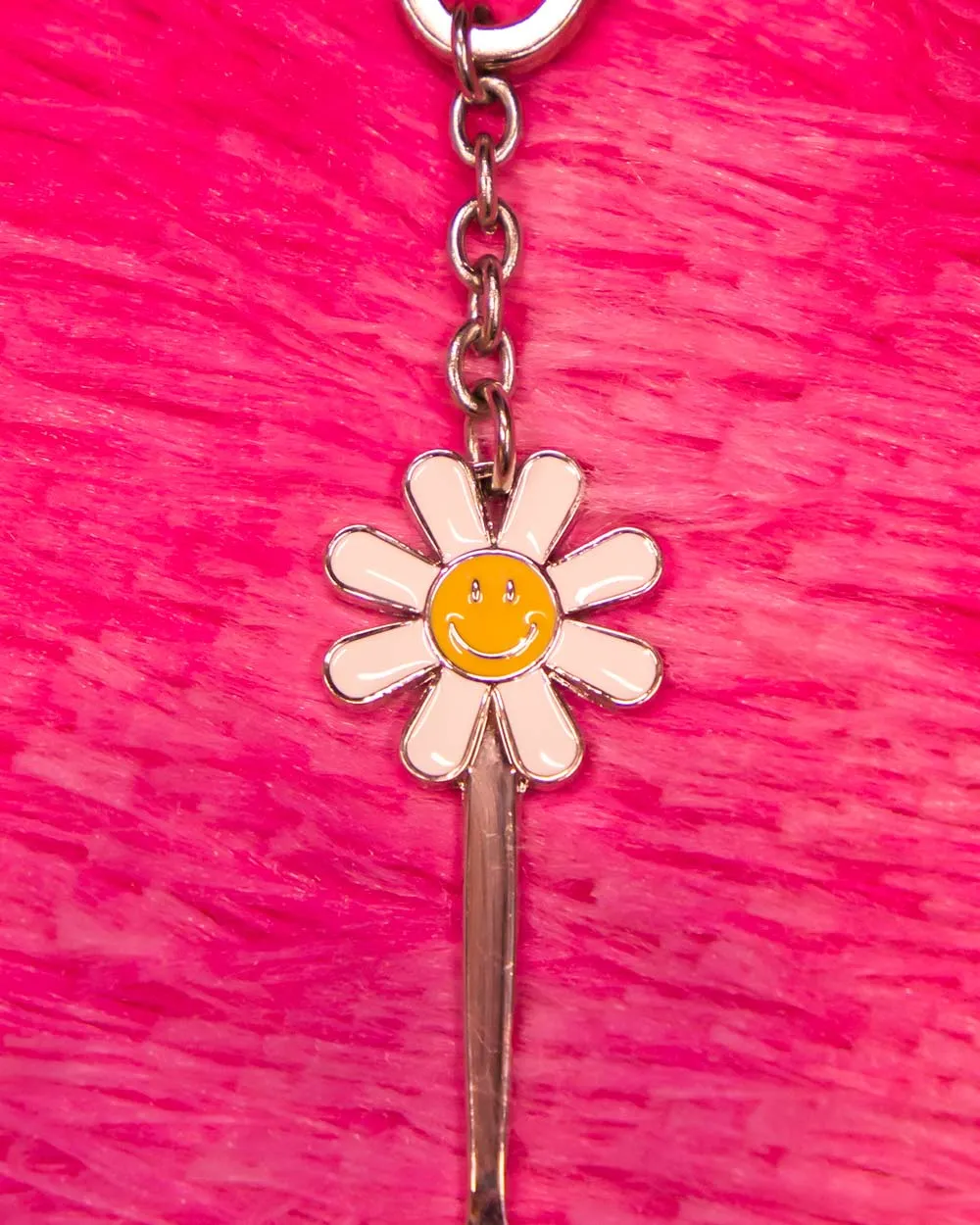 Snow Flower Keychain