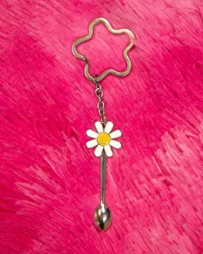 Snow Flower Keychain