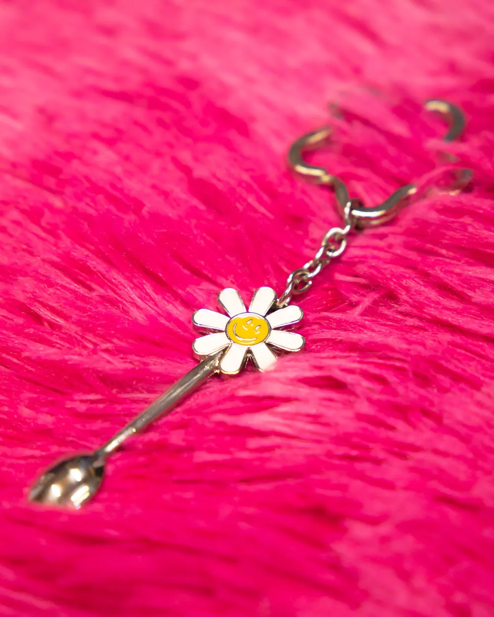 Snow Flower Keychain