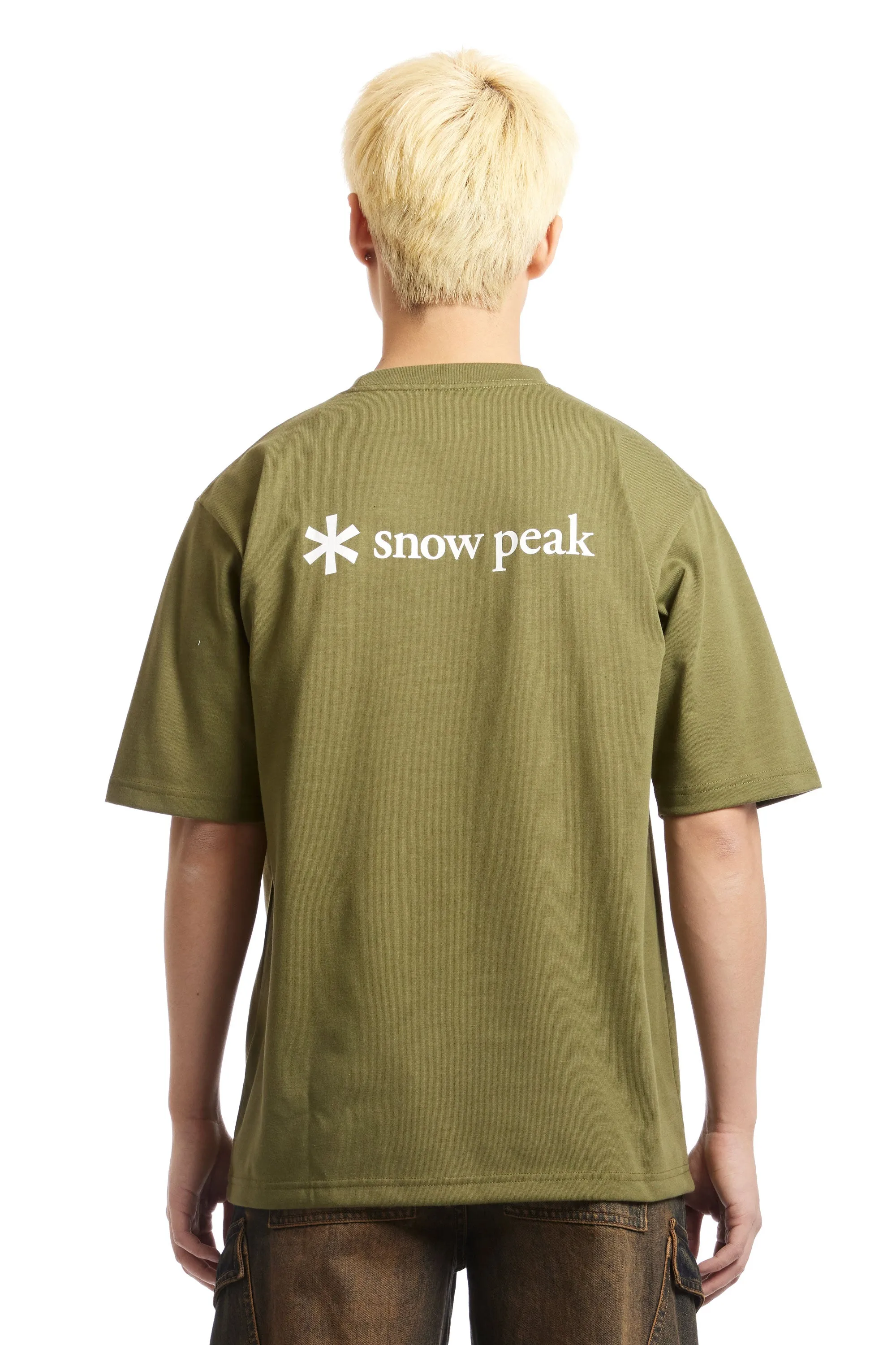 SNOW PEAK - SP BACK PRINTED LOGO TEE