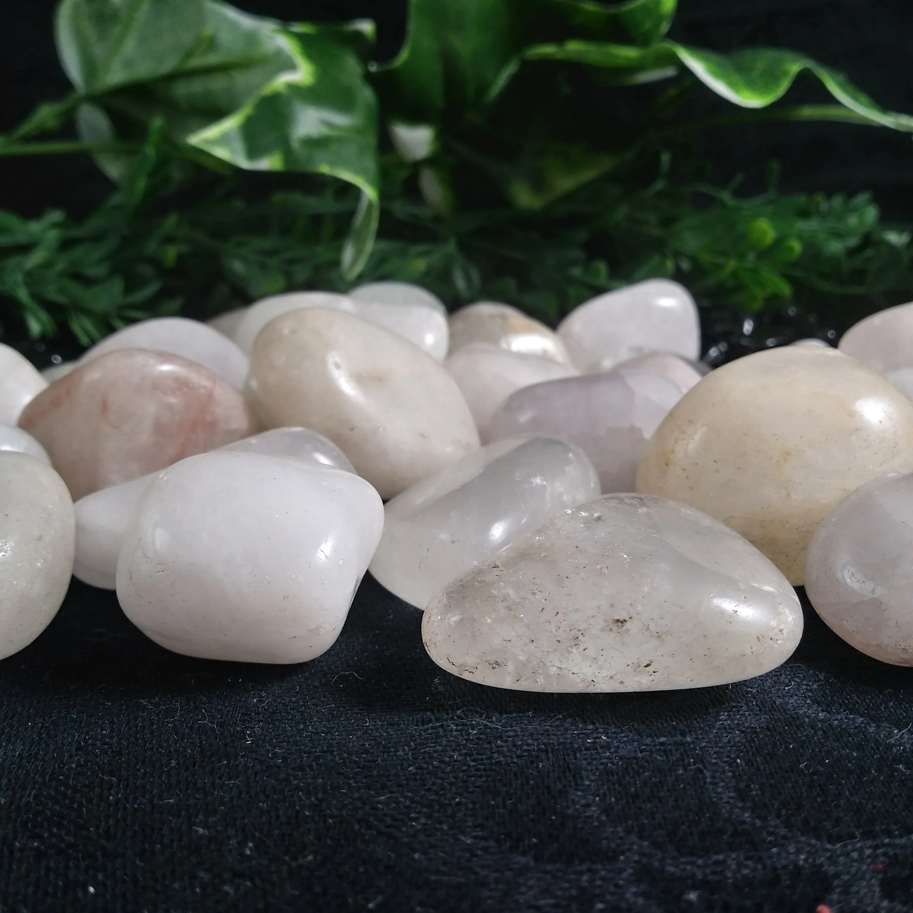 Snow Quartz Tumbled