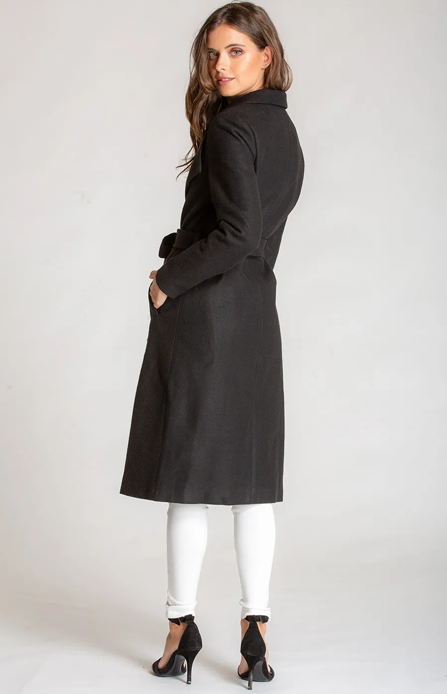 Soft Lapel Jacket with Belt Feature (SSJ16A)