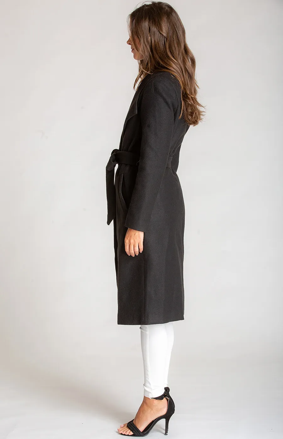 Soft Lapel Jacket with Belt Feature (SSJ16A)