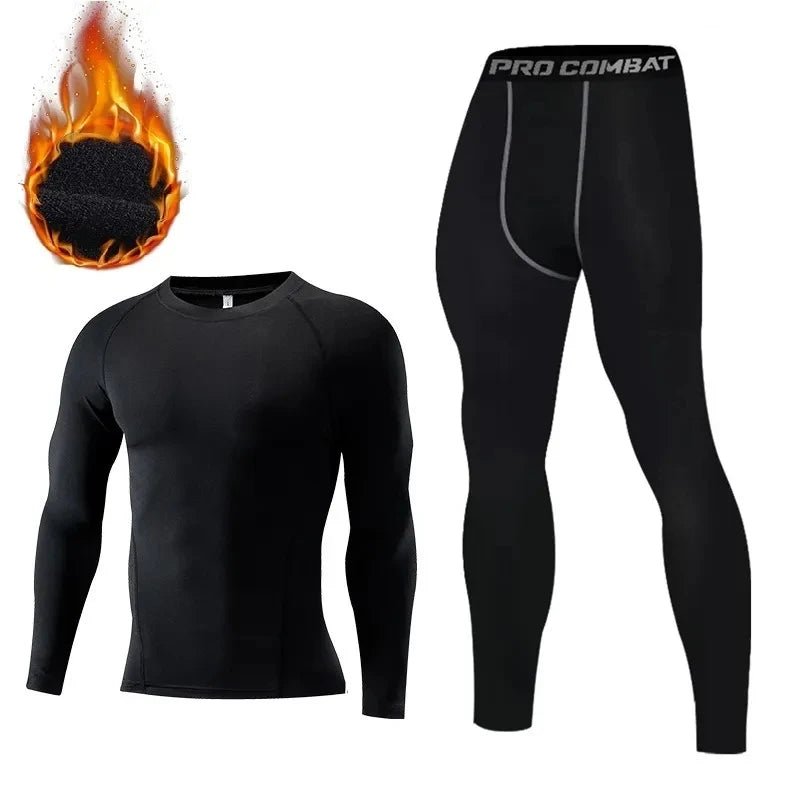 Sous-vêtements thermiques d'hiver pour homme ANJOY FREEDOM - Pro combat