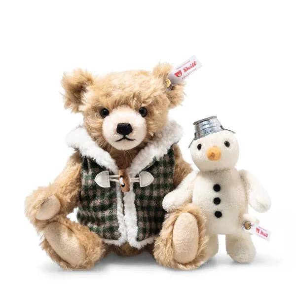 Steiff Teddy Bear with Snowman Limited Edition Christmas Pre-Order