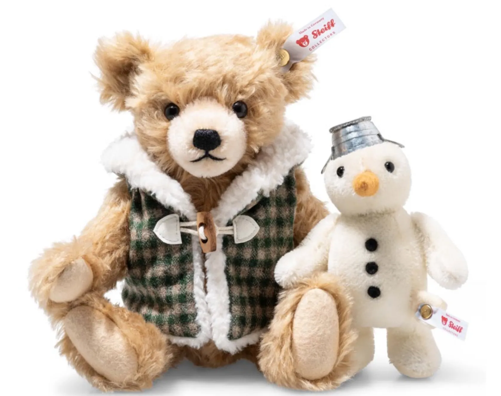 Steiff Teddy Bear with Snowman Limited Edition Christmas Pre-Order