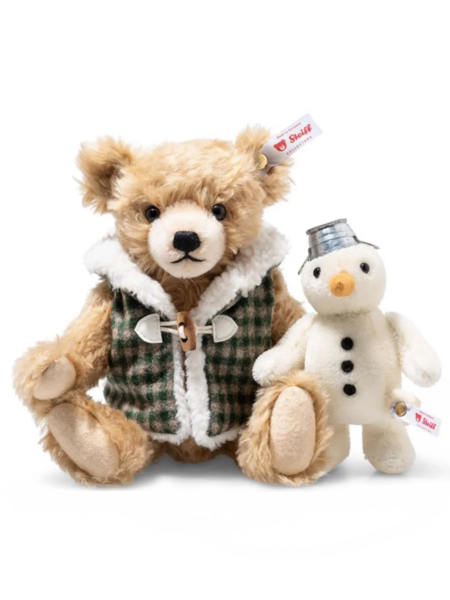 Steiff Teddy Bear with Snowman Limited Edition Christmas Pre-Order