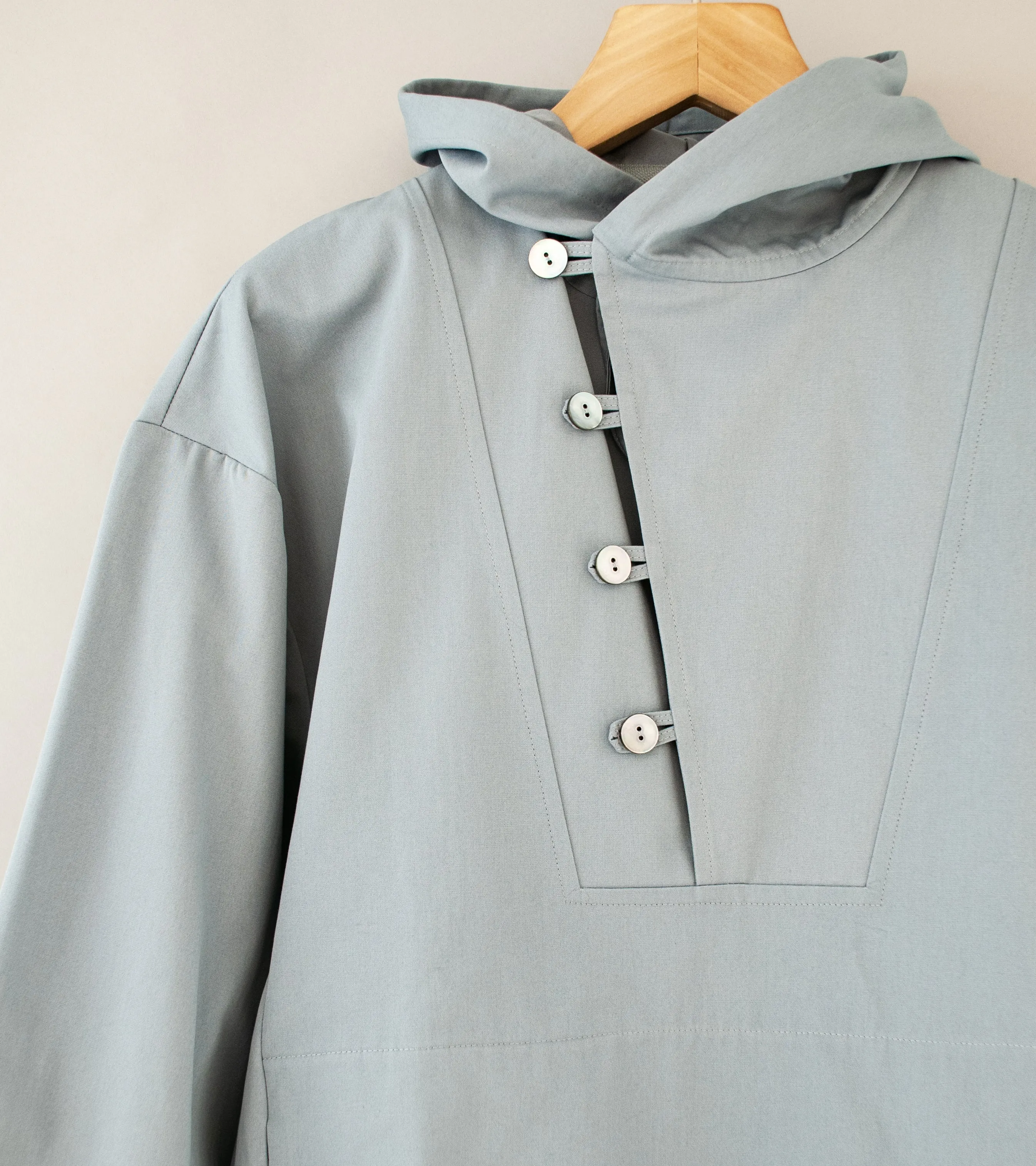 Stoffa 'Anorak' (Cloud Stonewashed Cotton Canvas)