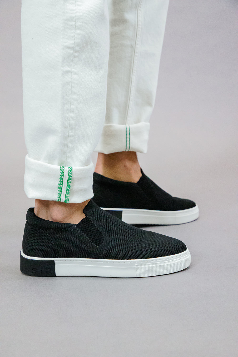 THE SLIP ON - BLACK