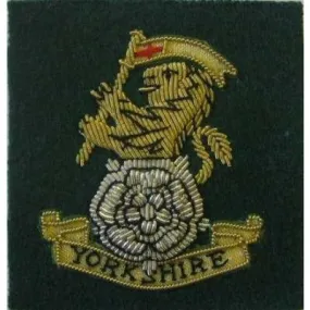 The Yorkshire Regiment Officers Beret badge