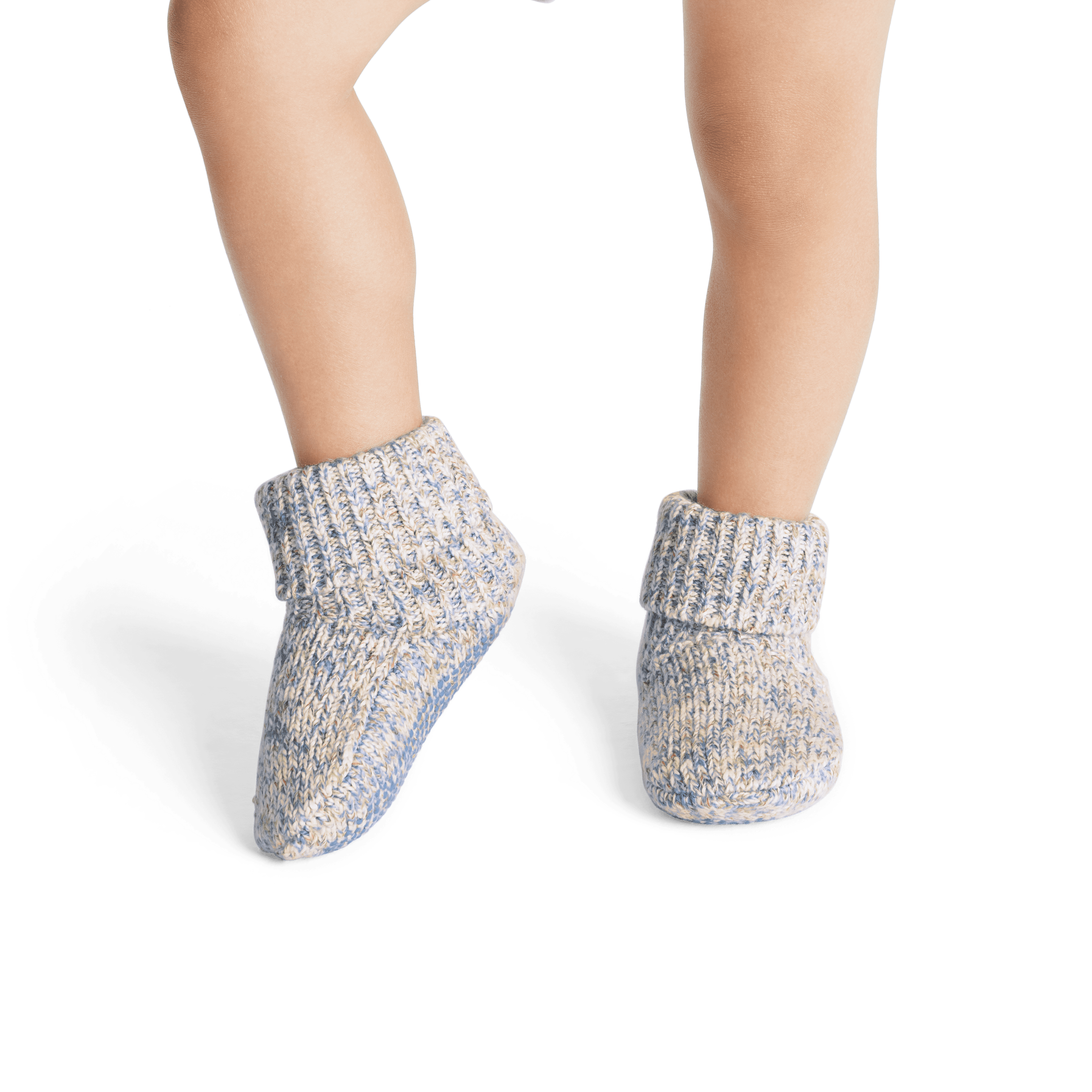 Toddler Gripper Slipper Bootie - Sherpa-Lined 2-Pack