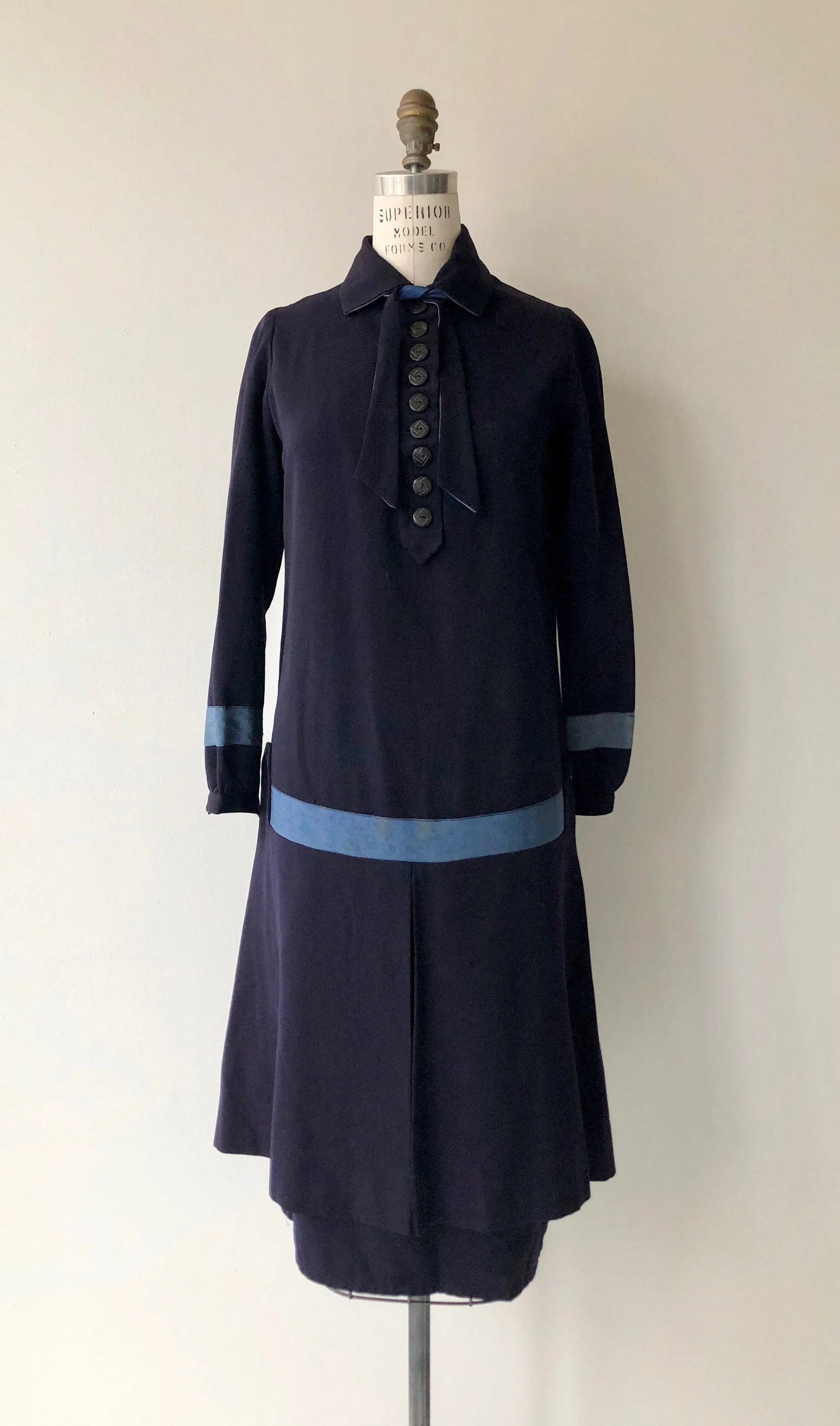 Typesetter Wool Dress | 1920s