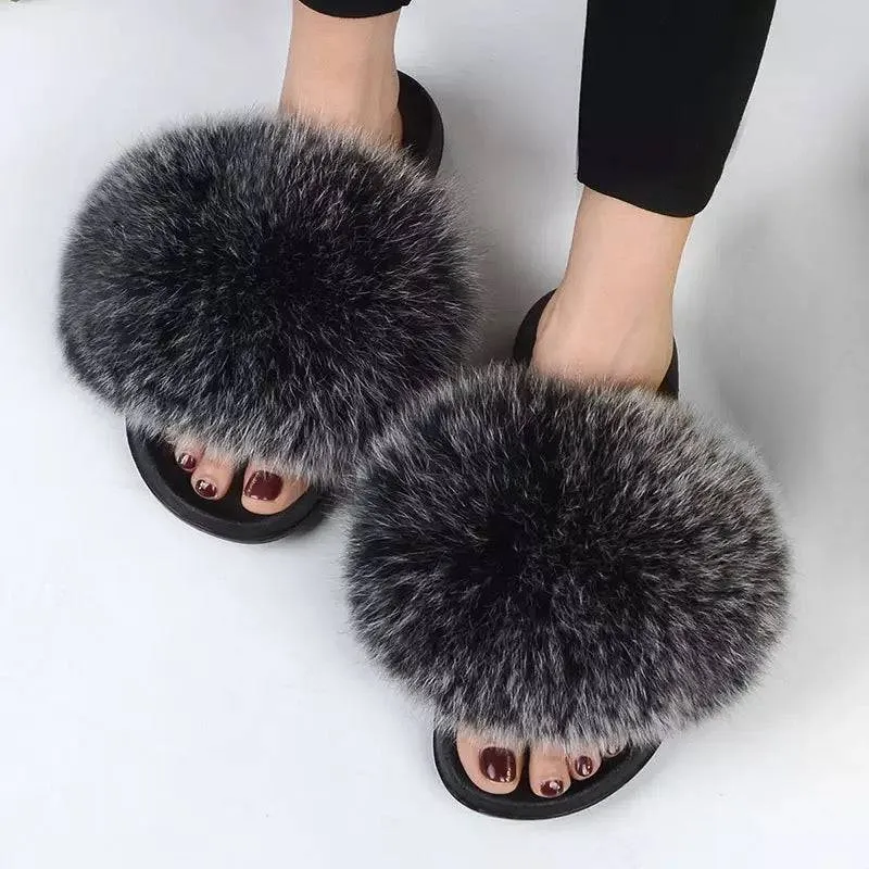 Ultra Fluffy Fur Sandals