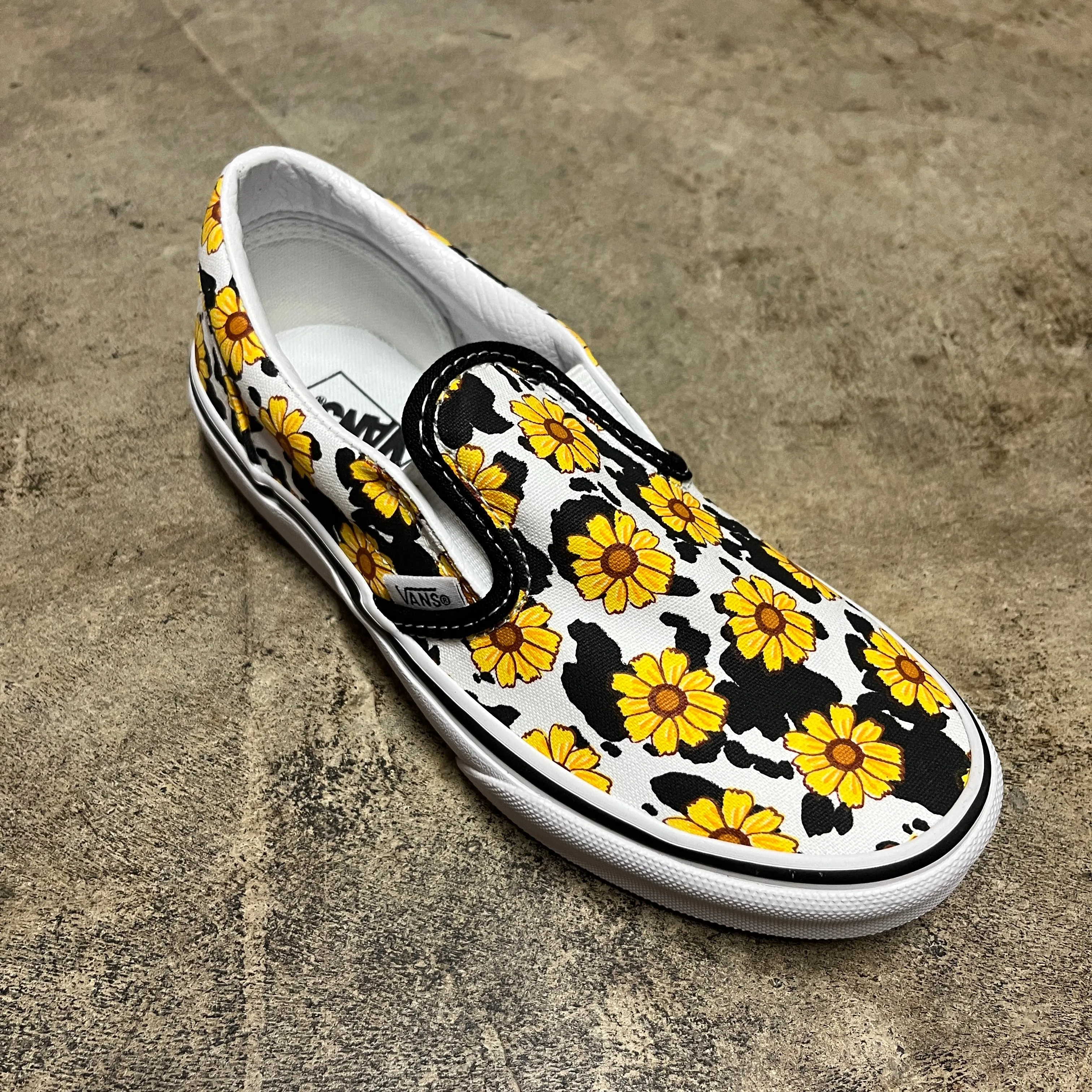 VANS YOUTH SLIP ON (COW FLORAL)