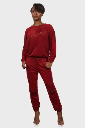 Velour Sweatsuit