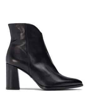 Wonders Nara V-cut heeled bootie